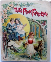 Tales from Fairyland Saalfield 1905 Stand-Up Book with Complete Unpunched Figures