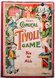 Spear's Comical Tivoli Game with movable clowns