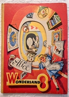 Kubasta Panascopic pop-up book Alice In Wonderland Published by Bancroft - London