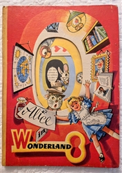 Kubasta Panascopic pop-up book Alice In Wonderland Published by Bancroft - London