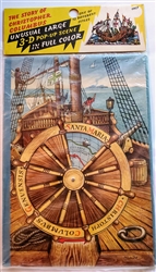 How Columbus Discovered America pop-up book by Vojtech Kubasta mint in original packaging with hang tag and ad insert