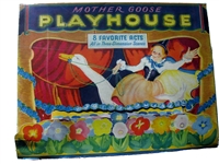 walt Disney 1930's pop-up book Mother Goose Playhouse