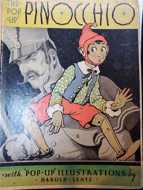 Pinocchio pop-up book