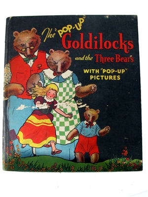 The Pop-up Goldilocks book Blue Ribbon press book