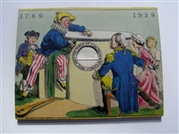 1939 New York Worlds Fair Tunnel Book George Washington Peep Show with Trylon and Perisphere Firestone Pavilion