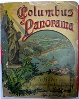 COLUMBUS PANORAMA: antique pop-up book -  J.F. Schreiber book