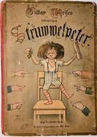 1895 Meggendorfer movable book â€“ Lebendiger Struwwelpeter by Gustav Weise, first German edition with 7 surviving mechanical plates