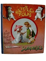 Antique Movable Book Nister - Little Folks Surprises