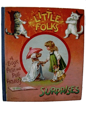 Antique Movable Book Nister - Little Folks Surprises