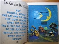Hand-painted movable book prototype attributed to Julian Wehr circa 1950s with nursery rhyme themes and 10 functional mechanical elements including pull tabs, volvelles, and lift-the-flap features