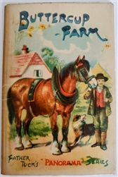 Antique Movable Book Raphael Tuck Buttercup Farm