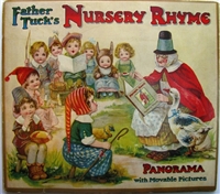 Raphael Tuck - Father Tucks Nursery Rhyme Panorama with Movable Pictures book. Fine