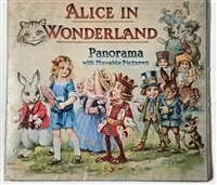 Raphael Tuck Alice in Wonderland Panorama with Moveable Pictures first edition 1908 complete with 15 original movable figures illustrated by A L Bowley