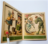 1911 Punch Out Panorama Book Aschenbrodel by A Molling Fine Condition Movable Figures