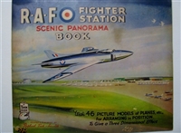 Father Tuck's RAF Fighter Station Panorama with Movable Pictures book Panorama