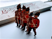 The British Army Infantry (Paper Toy by Raphael Tuck) Circa: 1904