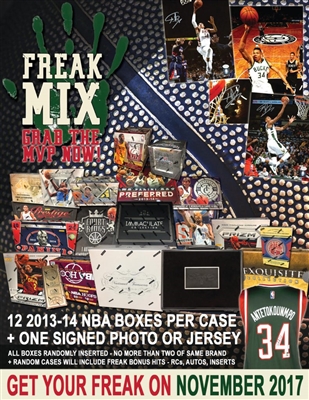 2013-14 Freak Mix 12 Box Case FILLER #20