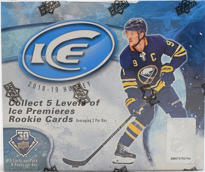 2018-19 UD ICE Case Player Break #6 (4 Players) Loaded list!
