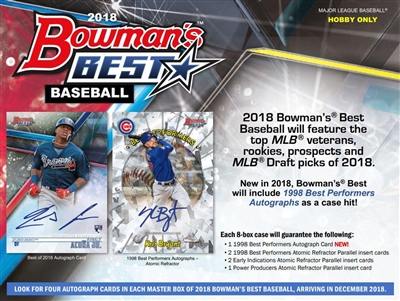 Pick a Pack 2018 Bowmans Best Baseball