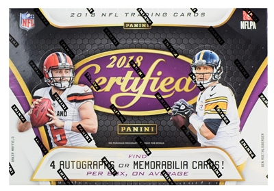 PICK A PACK 2018 Certified Football