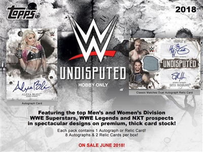 PICK A PACK 2018 Topps WWE Undisputed