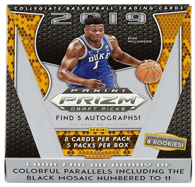 2019-20 Prizm Draft 8 Box Half Case Break #5 (1 Team) OS Style