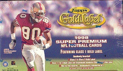 PICK A PACK 1998 Topps Gold Label Football