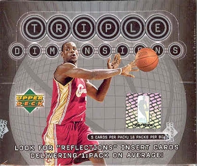 PAP 2003-04 Upper Deck Triple Dimension Basketball Hobby #1