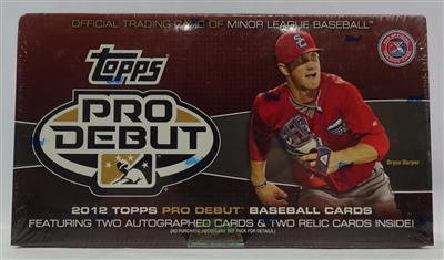 PAP 2012 Topps Debut Hobby #1