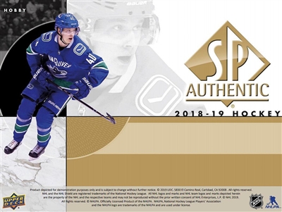PAP 2018-19 SP Authentic Hockey #7