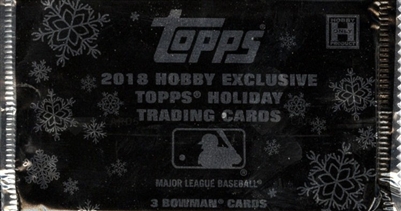 PAP 2018 Topps Holiday Hobby Exclusive Promo #1