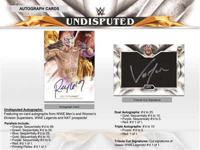 PAP 2019 Topps WWE Undisputed #3