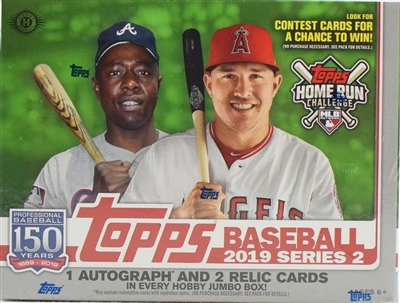 PAP 2019 Topps Jumbo Series Two #2 (Includes 2 Silver Packs to chase!)