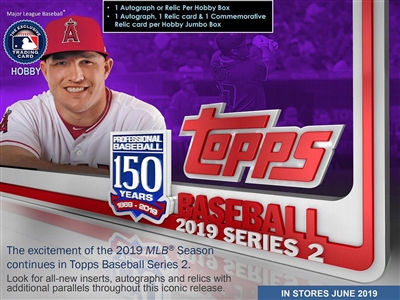 PAP 2019 Topps Hobby Series Two Baseball #1