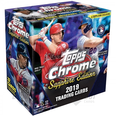 PAP 2019 Topps Chrome Sapphire Baseball #10