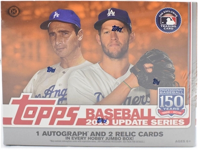 PAP 2019 Topps Update Jumbo Baseball #13