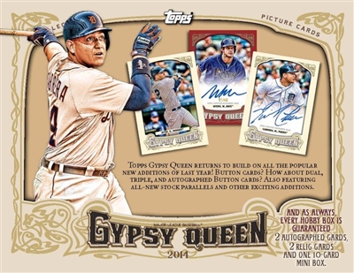 PAP 2014 Gypsy Queen Baseball  #1