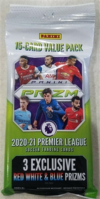 PAP 2020-21 Prizm Premier League Soccer Fat Pack #1