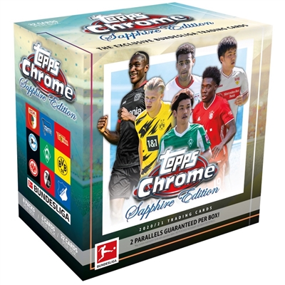 PAP 2020-21 Topps Chrome Bundesliga Sapphire Soccer #6