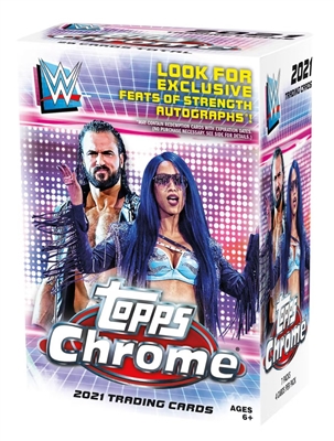 PAP 2021 WWE Topps Chrome Blaster Box Pack  #2