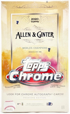 PAP 2020 Allen & Ginter Chrome Hobby #9