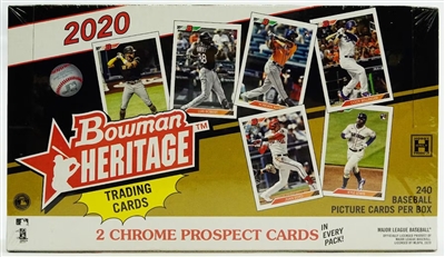 PAP 2020 Bowman Heritage Baseball #1