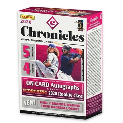 PAP 2020 Chronicles Baseball Blaster Box #1