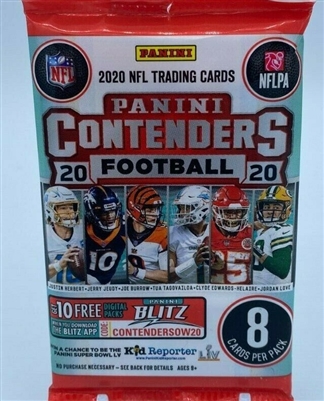 PAP 2020 Contenders  Football Gravity Pack #4