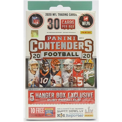PAP 2020 Contenders Football Hanger Box #1 SUPER SALE