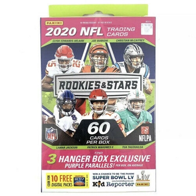 PAP 2020 Rookies & stars  Football Hanger Box #1