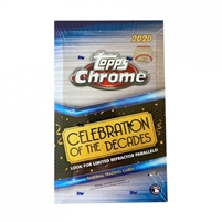 PAP 2020 Topps Chrome Baseball Celebration Of The Decades Hobby Box	 #1