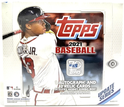 PAP 2021 Topps Baseball Jumbo Update #29