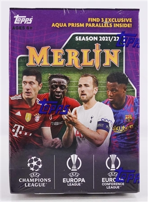 PAP 2021-22 Topps Champions League Merlin Blaster Pack #4