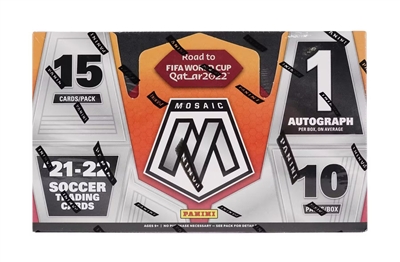 PAP 2021-22 Mosaic World Cup Soccer Hobby #2